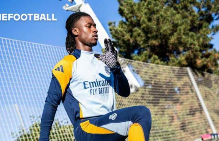 Camavinga presente en el último entrenamiento ante el Real Madrid – Celta