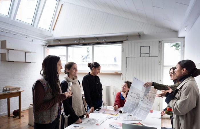 homenaje a la arquitecta Lisbeth Sachs en el pabellón suizo