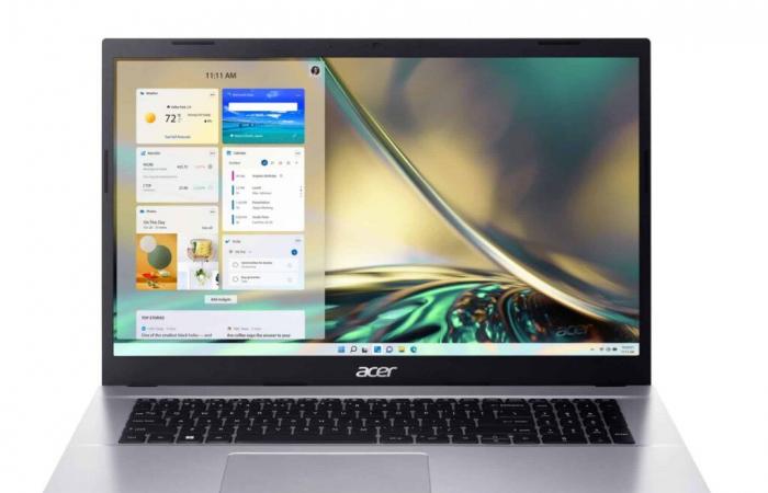 Ventas 549€ Acer Aspire 3 A317-54-50FQ, PC portátil económico Plata de gran formato 17″ IPS Full HD con Intel Core i5 eficiente en el uso diario con Ethernet