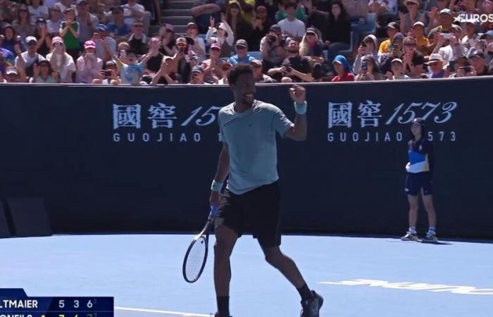 Match point de Gaël Monfils, vencedor 7-5, 6-3, 7-6 ante Daniel Altmaier en la 2.ª ronda del Open de Australia en vídeo – Tenis Vídeo