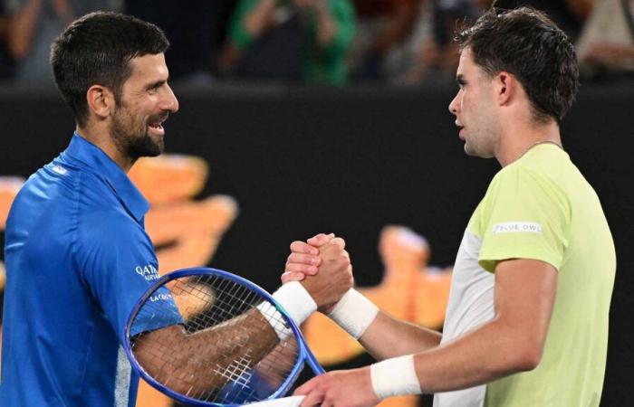 Novak Djokovic sobre el desafío de enfrentarse a un rival prometedor