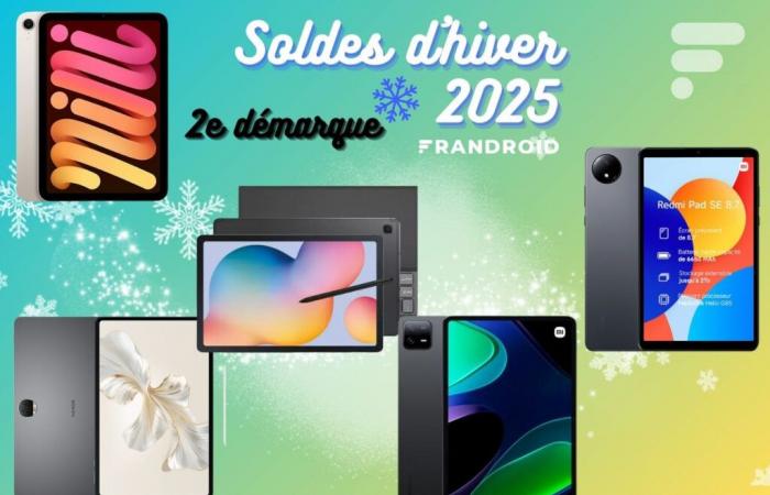 Las tabletas con pantalla táctil todavía tienen un precio reducido durante la segunda rebaja.