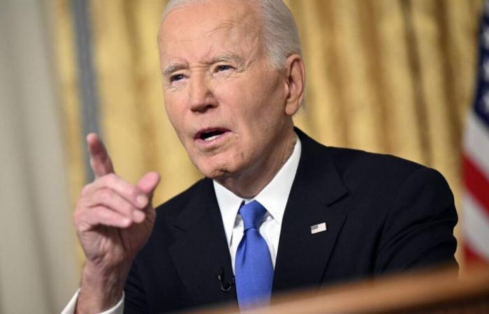 En sombrío discurso de despedida, Joe Biden teme que una “oligarquía” se apodere de Estados Unidos