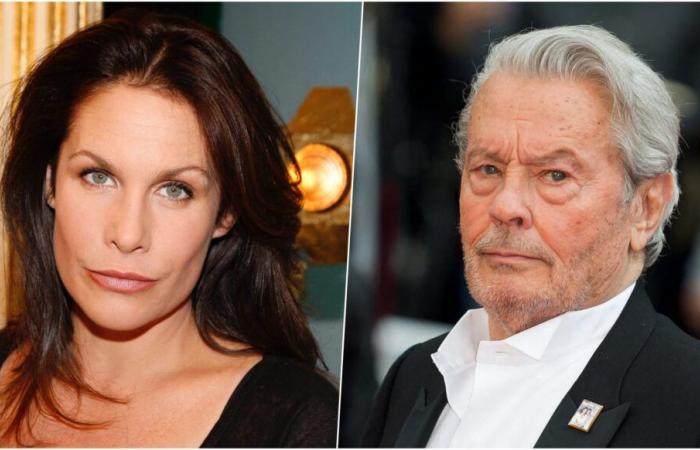 Astrid Veillon habla de sus recuerdos con Alain Delon