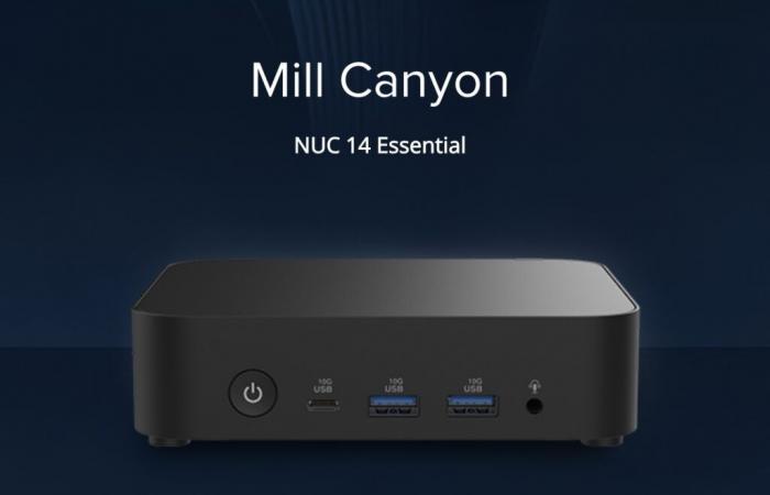 SimplyNUC NUC 14 Essential lanzado con un procesador octa-core y 10 TB de almacenamiento