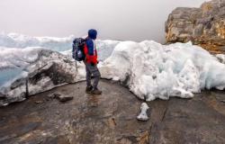 Uno de los raros glaciares de Colombia en peligro, advierten expertos