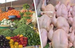 El pollo baja a 400 DA/kg: aquí están los precios de frutas, verduras y carnes (jueves 9 de mayo)