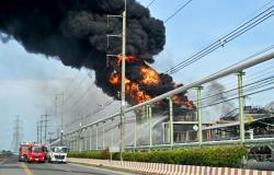 Incendio de tanque de gas, un muerto, 200 evacuados