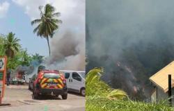 Cuatro incendios en pocas horas en Martinica