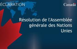 Canadá se abstiene en la votación de la resolución de la Asamblea General de la ONU sobre la admisión de nuevos miembros en las Naciones Unidas