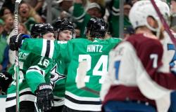 Serie NHL: las Estrellas aguantan y ganan el segundo juego contra los Avalanche, 5 a 3