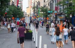 Calles peatonales: coches prohibidos en 11 arterias de Montreal