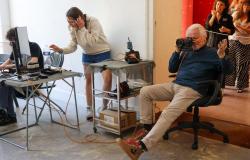 Seguimos una sesión de fotos de Yann Arthus-Bertrand en Burdeos