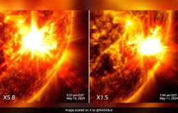 La NASA comparte fotos de explosiones masivas en el Sol que desataron llamaradas solares