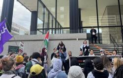 Una manifestación pro palestina tiene lugar frente al consulado de Israel en Montreal | Medio Oriente, el eterno conflicto