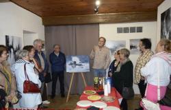 Inauguración de la exposición de Alain Michaud en el Mont Saint Vincent