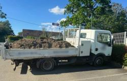 En Mayenne, el camión volquete circulaba con tres toneladas de exceso