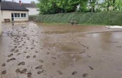 inundaciones y “numerosos daños” en el departamento