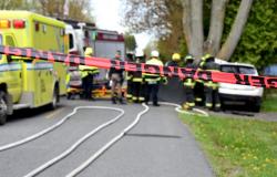 Violenta colisión con un árbol, un sexagenario pierde la vida en Saint-Bonaventure – Vingt55