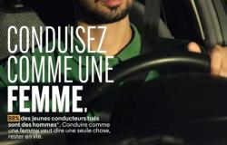 “Conduce como una mujer”: cuando una campaña francesa de seguridad vial se burla de los prejuicios