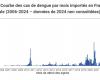 Aumento de los casos importados de dengue en Francia continental
