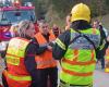 Alto Jura. Bomberos, servicios de emergencia y policías se movilizaron por un falso accidente