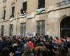 París: una manifestación pro Palestina en la Sorbona provoca la cancelación de cursos y exámenes