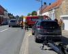 Violento accidente de tránsito frente al ayuntamiento de Isques, dos jóvenes de 17 años en emergencia absoluta