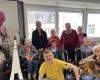 Una jornada de solidaridad intergeneracional en la residencia de ancianos Sainte-Bernadette, cerca de Morlaix