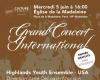 ¡Gran concierto gratuito del Highlands Youth Ensemble en la Madeleine en junio de 2024!
