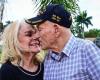 80 años después del desembarco del Día D: un veterano estadounidense se casa en Normandía