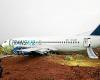 En Senegal, once heridos en el accidente del Boeing: cierre del aeropuerto de Dakar
