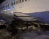 Un avión de Transair se sale de la pista durante el aterrizaje; el piloto resulta herido (vídeo)