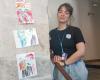 RETRATO. Festival de teatro amateur de Cahors: realiza bocetos en acuarela durante los espectáculos