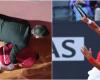 ATP Roma: Novak Djokovic da su noticia tras ser noqueado por una calabaza (vídeo)