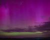 Magníficas auroras boreales en varias regiones francesas debido a una tormenta solar excepcional