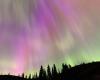 Tormenta solar provoca auroras boreales en Canadá