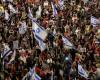 Protestas en Israel para exigir la liberación de rehenes