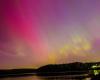 La aurora boreal volverá a ser visible durante la noche del domingo al lunes