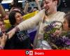 El suizo Nemo, ganador de la polémica Eurovisión, es recibido como un héroe en su país (FOTOS)