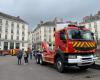 Un incendio en el centro de la ciudad de Nantes moviliza a un centenar de bomberos