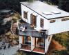 The Box Hop presenta Overlook, una increíble casa contenedor de dos pisos con vistas panorámicas