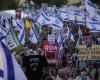 Miles de manifestantes en las calles contra las políticas de Benjamin Netanyahu