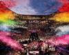 Coldplay ofreció el espectáculo de la primera noche de sus tres conciertos en Lyon