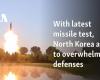 Con su última prueba de misiles, Corea del Norte pretende abrumar las defensas estadounidenses
