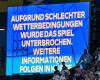 Tormenta en Dortmund: se interrumpen los octavos de final de la Eurocopa alemana