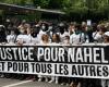 una marcha en homenaje a Nahel
