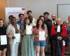 Premios y diplomas a los mejores estudiantes de Derecho de Nevers