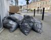 Huelga de recogida de residuos en Abbeville: los cubos de basura permanecen en la acera