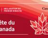 Declaración del Primer Ministro en el Día de Canadá
